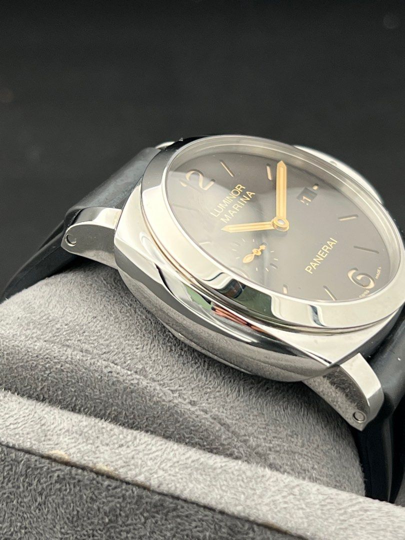 PAM00608 44mm Hong Kong 100 piece Brown Dial Limited Edition Full Set 1950 3 Days Automatic Luminor