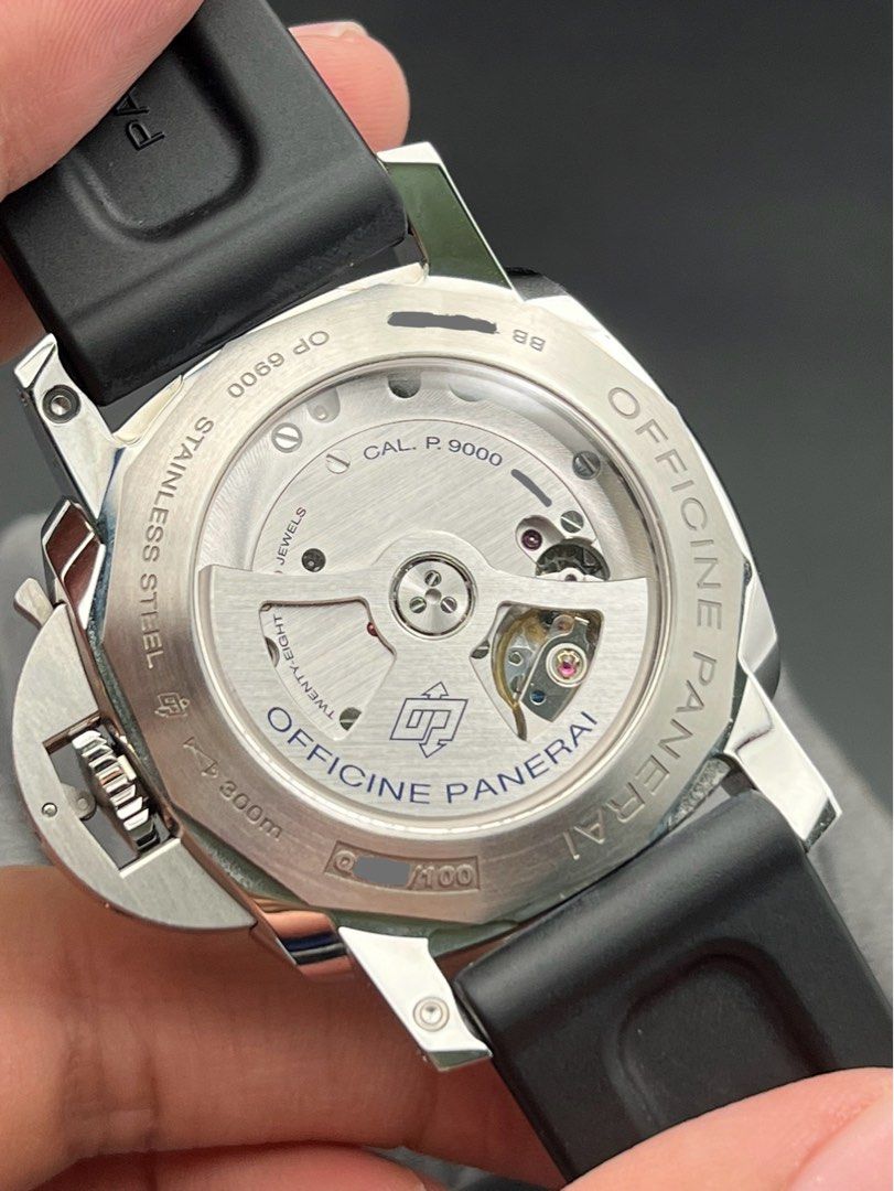 PAM00608 44mm Hong Kong 100 piece Brown Dial Limited Edition Full Set 1950 3 Days Automatic Luminor