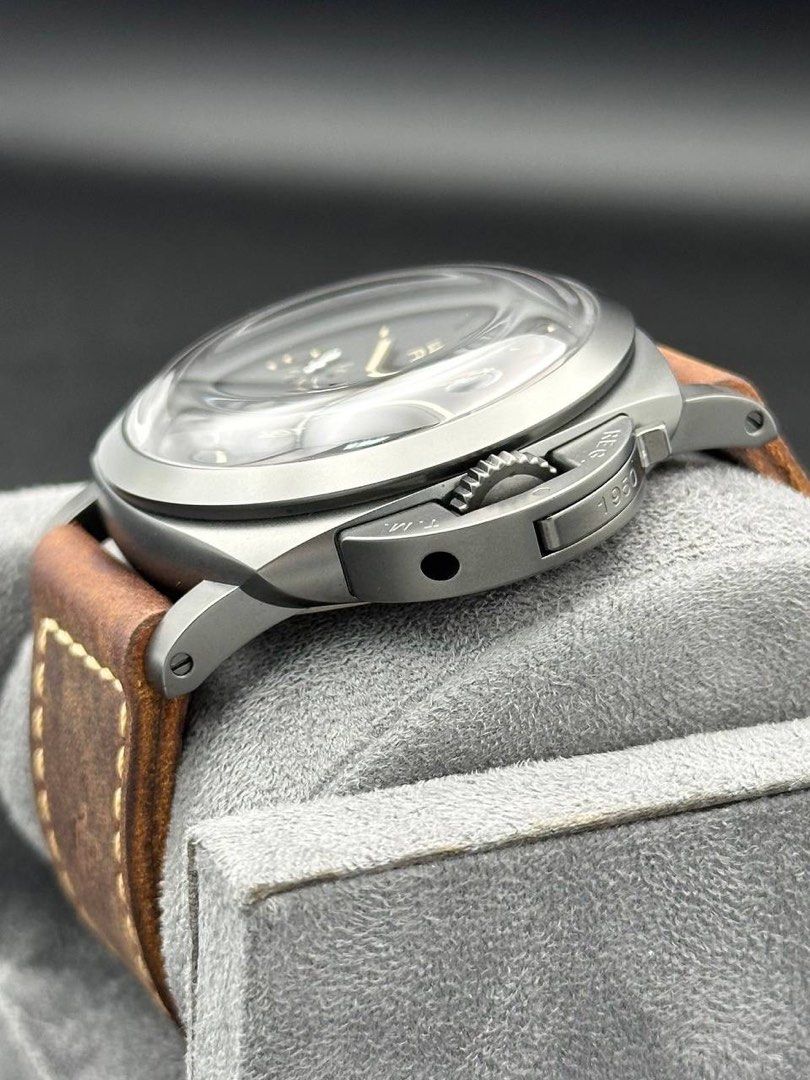 PAM00617 47mm Panerai Luminor 1950 3 Days Titanio DLC Special Editions “Logo” Fiddy Full Set Like New PAM 617