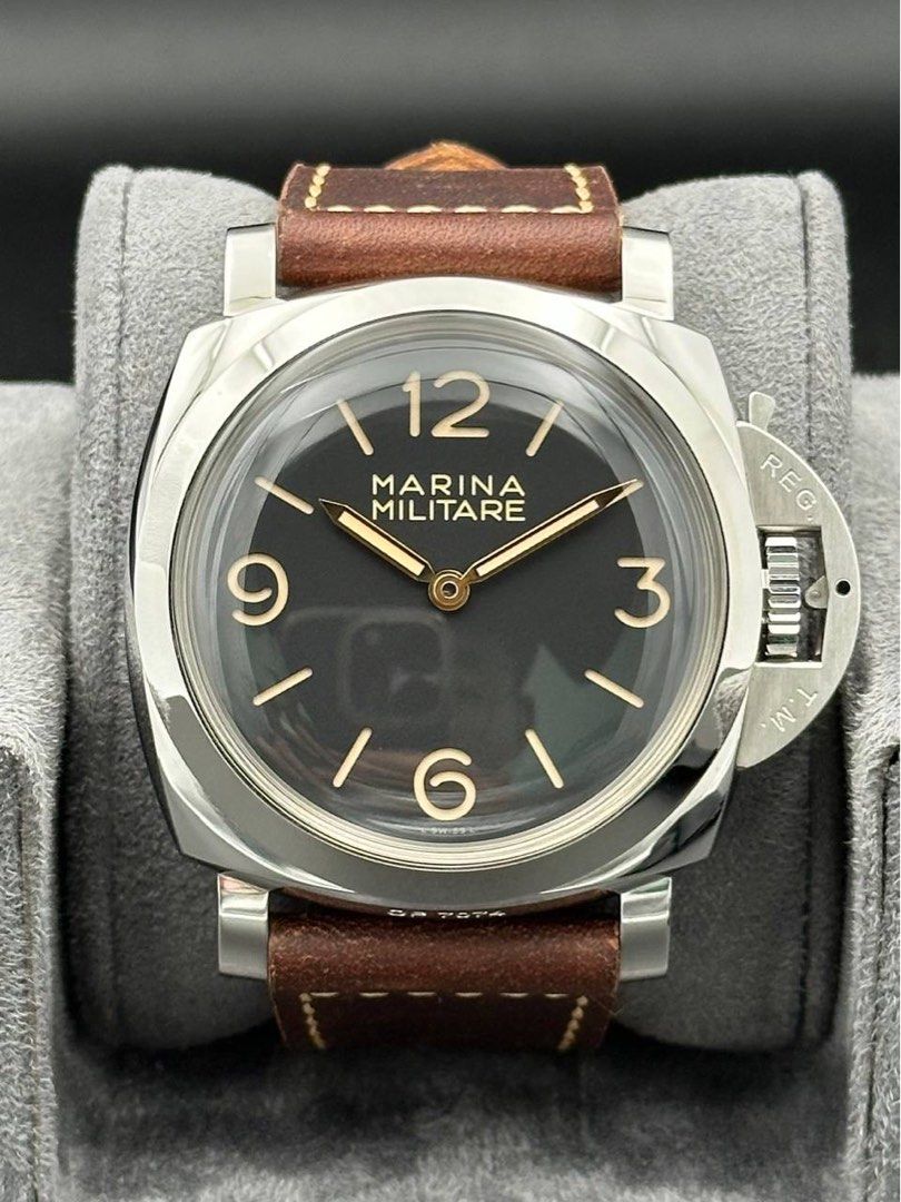 PAM00673 Marina Militare 3 Days Manual Wind 1950 Luminor Limited Edition 1000 pieces Full Set