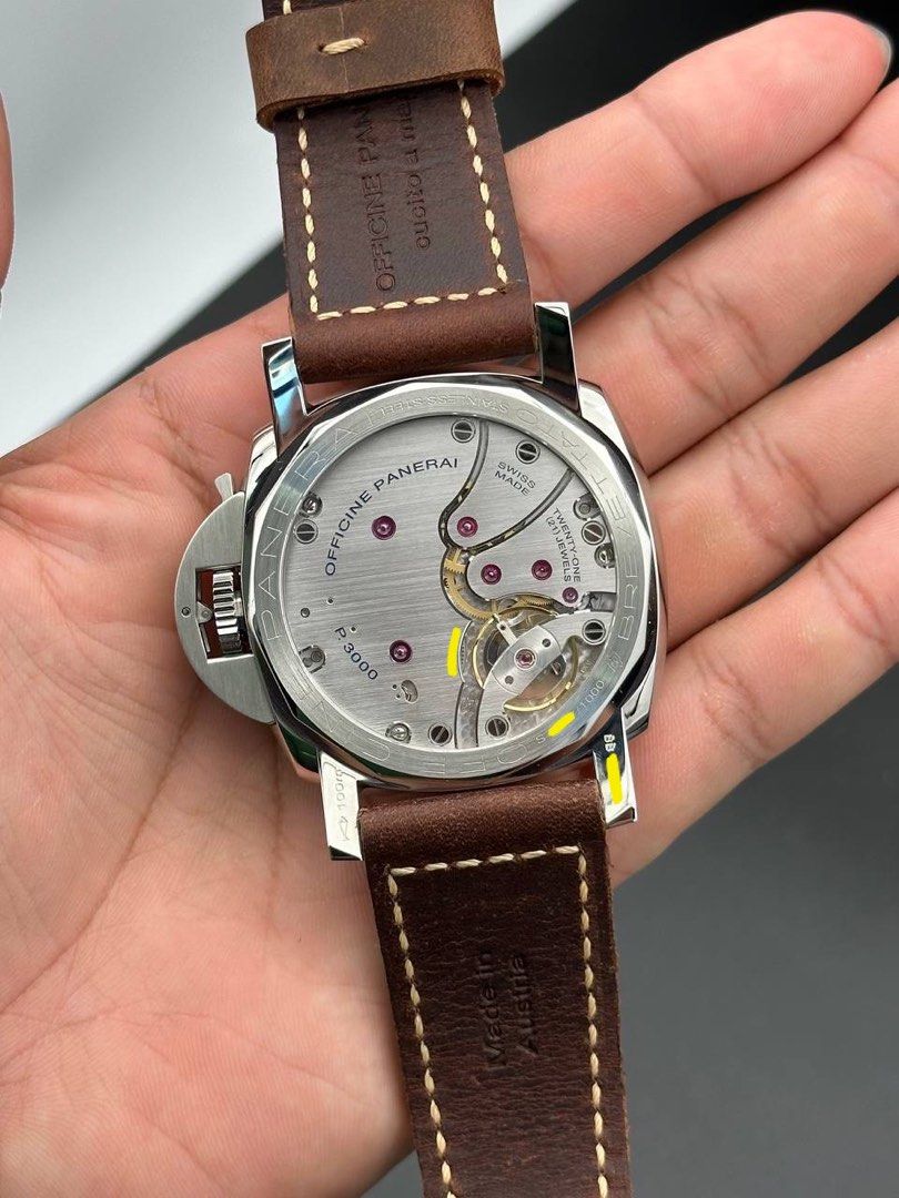 PAM00673 Marina Militare 3 Days Manual Wind 1950 Luminor Limited Edition 1000 pieces Full Set