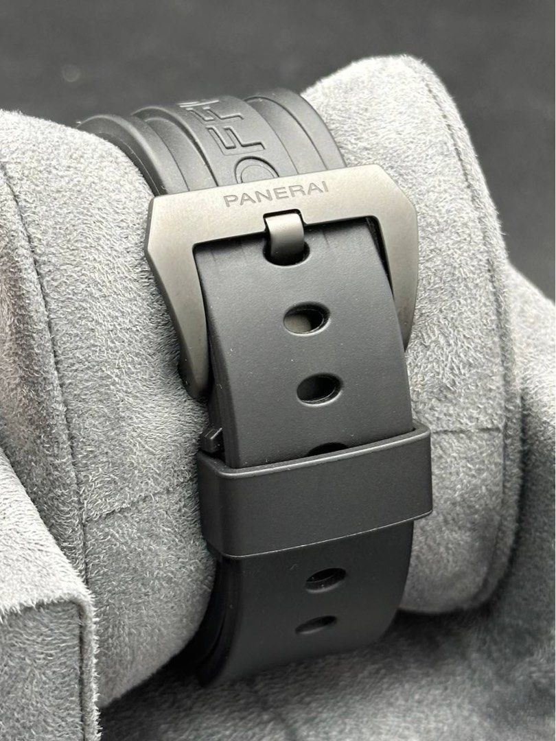 Panerai PAM00607 Luminor Submersible 1950 47mm Left-Handed Black Ceramic Ceramica Limited Edition 2014 FULL SET Like New Pam 607 Destro