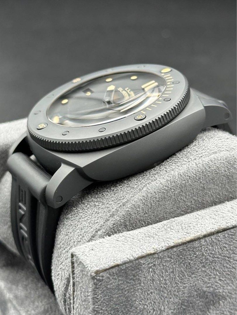 Panerai PAM00607 Luminor Submersible 1950 47mm Left-Handed Ceramica Limited Edition 2014 FULL SET Like New Pam 607 Destro