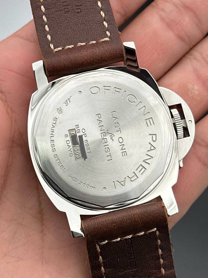 Panerai PAM00911 Luminor Marina 8 Days Green 44mm “Last one for Paneristi” Limited Edition 2018 FULL SET Mint Condition Pam 911