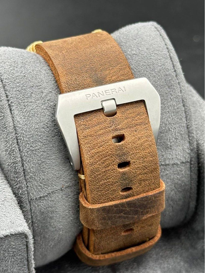 Panerai PAM01243 Radiomir Eilean 45mm Brown Teakwood Dial Limited Edition 2021 FULL SET Like New Pam 1243