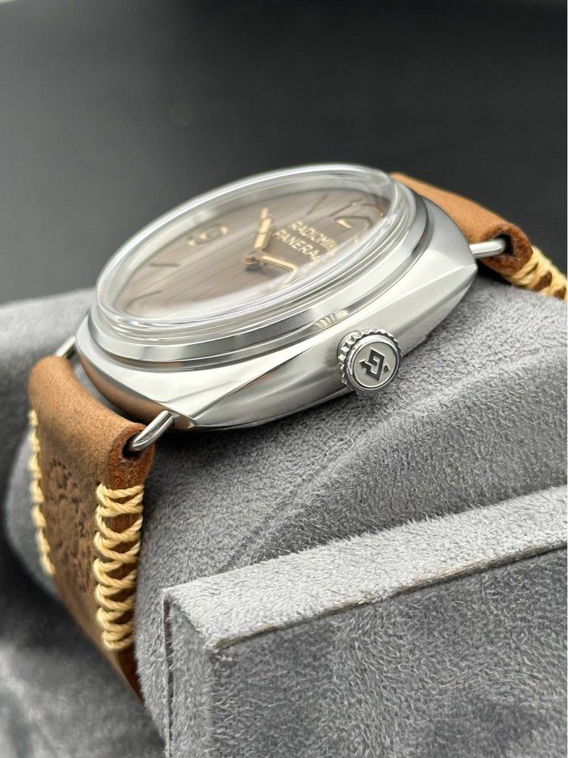 Panerai PAM01243 Radiomir Eilean 45mm Brown Teakwood Dial Limited Edition 2021 FULL SET Like New Pam 1243