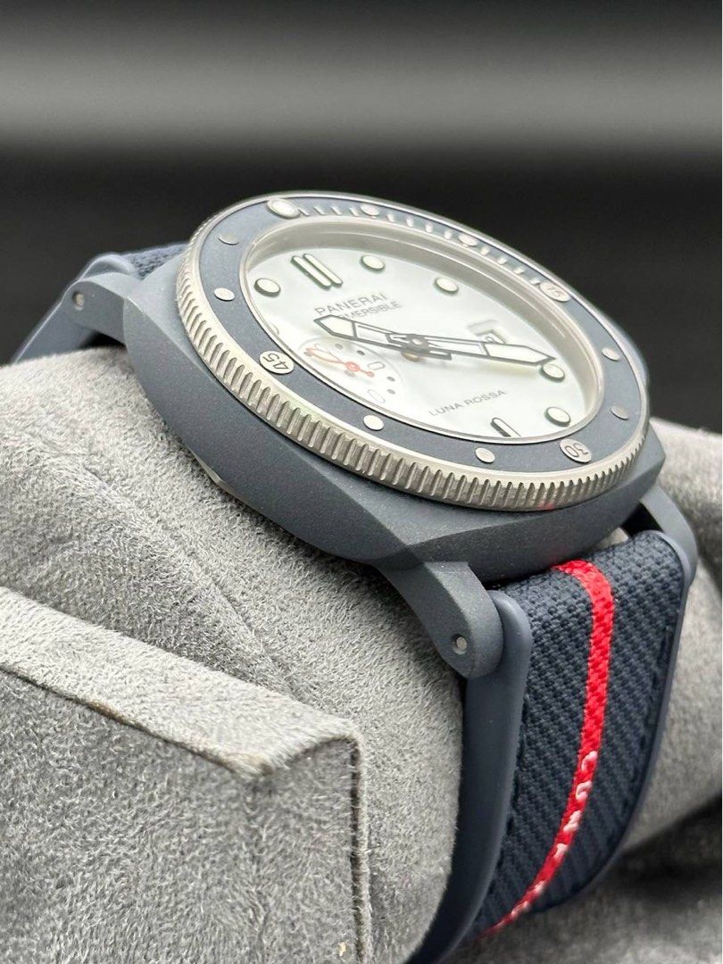 Panerai PAM01543 Submersible QuarantaQuattro Luna Rossa Ti-Ceramitech 2024 FULL SET Unworn Pam 1543
