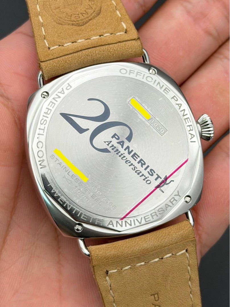 Panerai PAM02020 Radiomir Venti ‘Paneristi’ 3-Days 45mm Limited Edition 2020 FULL SET Like New PAM2020