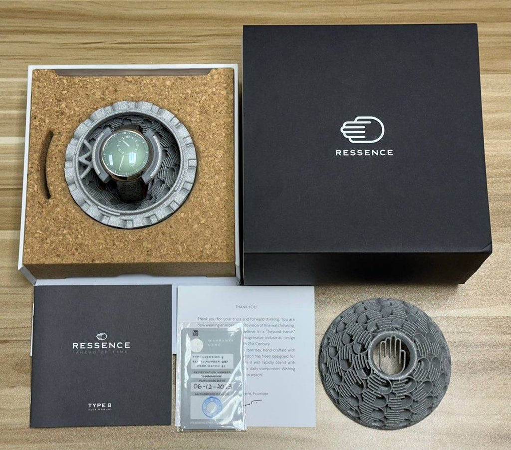 Ressence Type 8 Sage Green 2023 FULL SET Like New