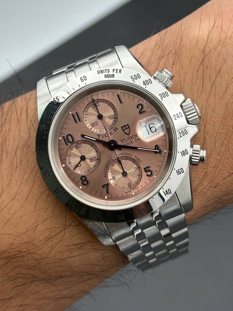 Tudor Tiger Prince Date Chronograph Ref. 79280 “Small Block” Original Jubilee Mint Condition