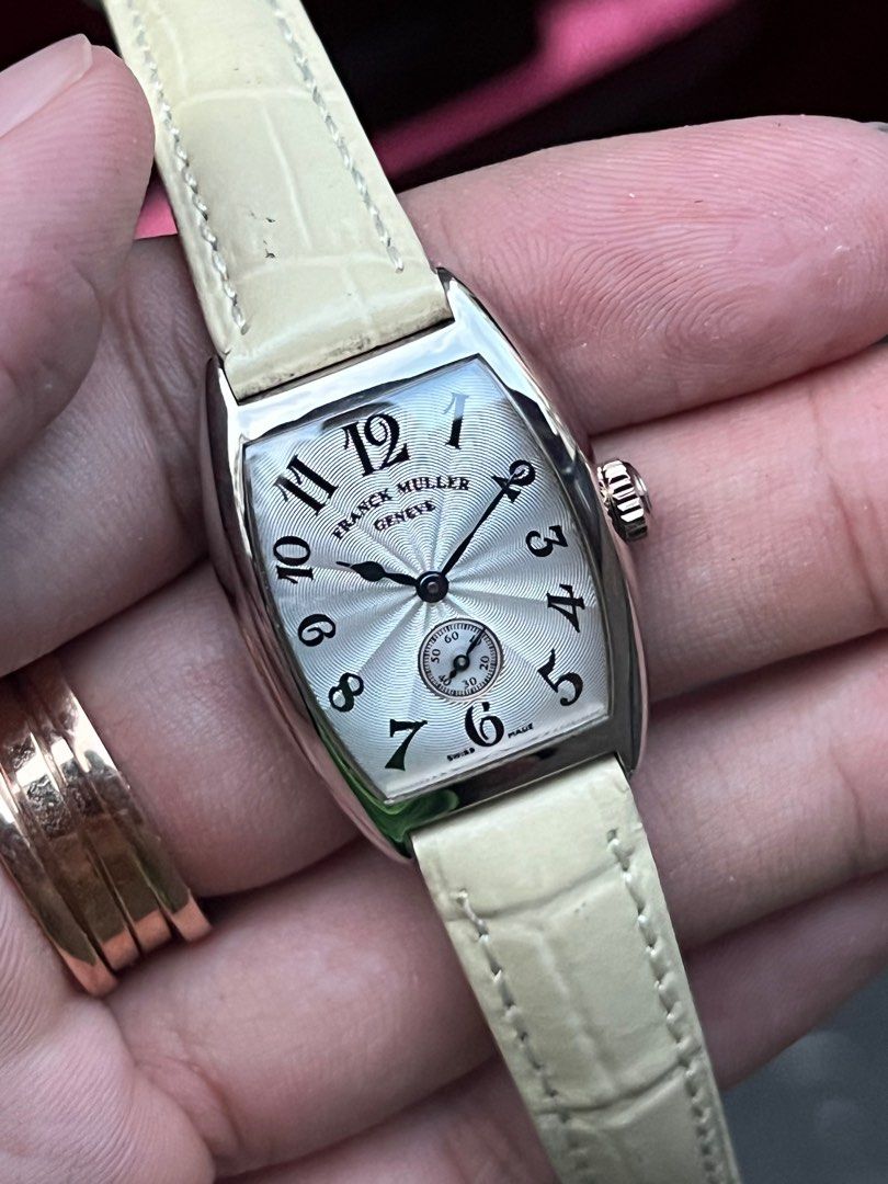 White Gold Franck Muller Curvex Cintree Ladies