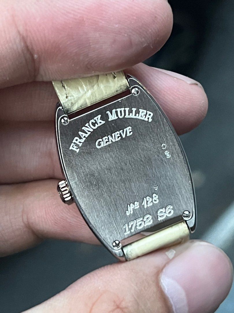 White Gold Franck Muller Curvex Cintree Ladies