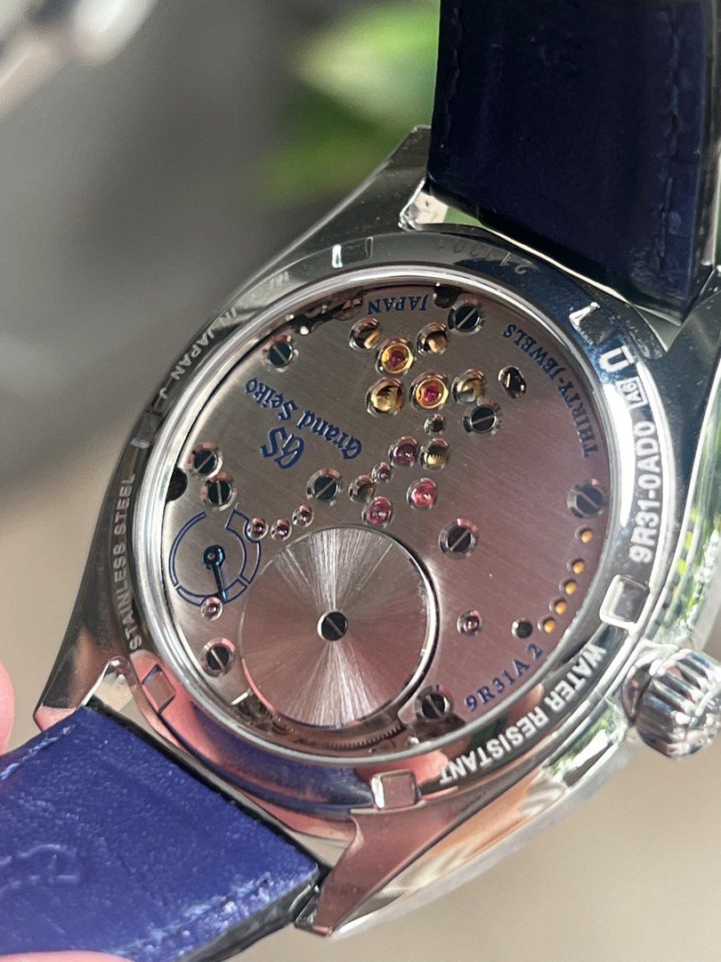 2023 SBGY007 Grand Seiko Spring Drive Elegance Omiwatari Blue