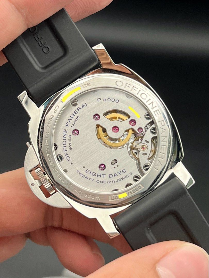 44mm PAM00510 Panerai Luminor 8 Days Manual Wind Stainless Steel Full Set Mint 2019