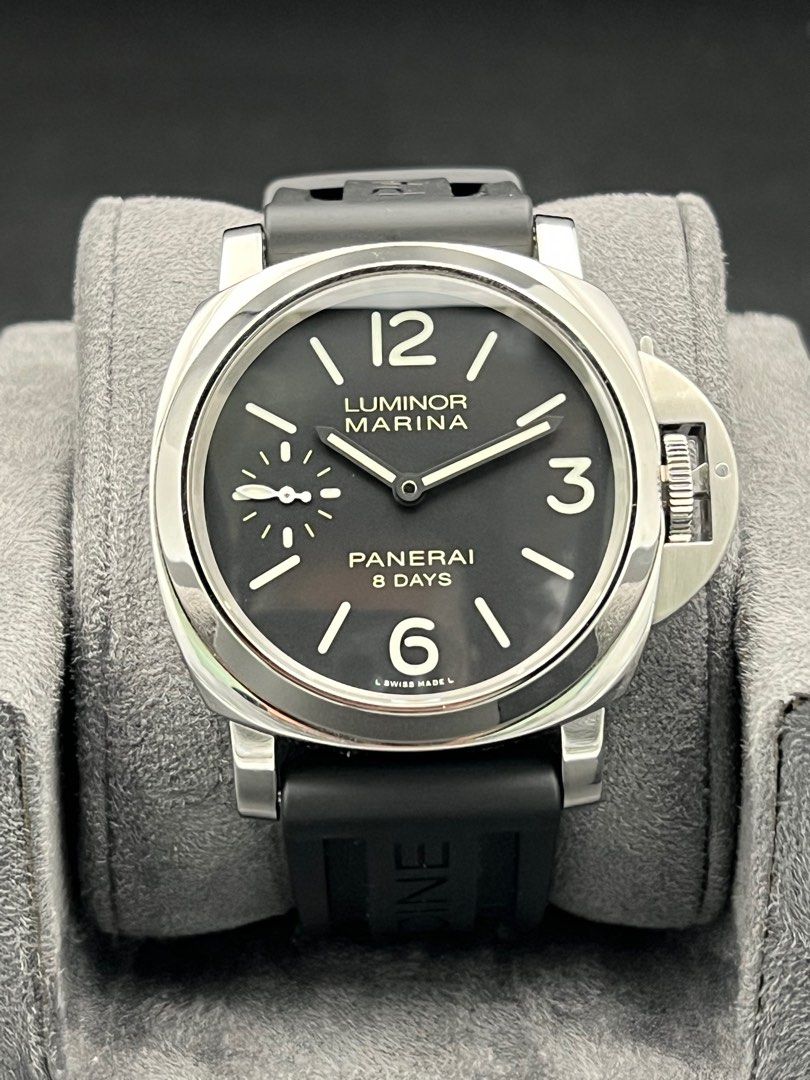 44mm PAM00510 Panerai Luminor 8 Days Manual Wind Stainless Steel Full Set Mint 2019
