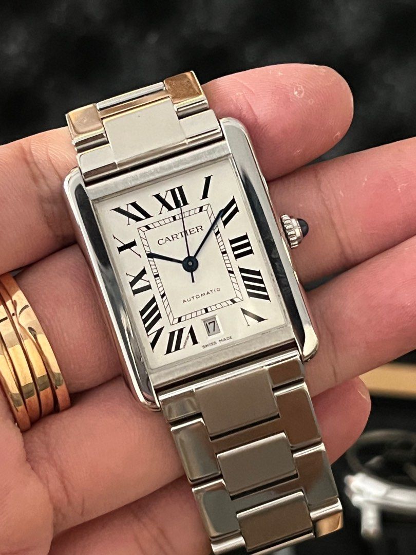 Automatic Cartier Tank Solo XL Bracelet W5200028 Extra Large