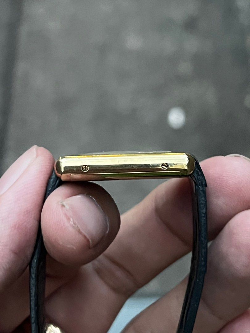 Cartier must de Cartier ivory dial