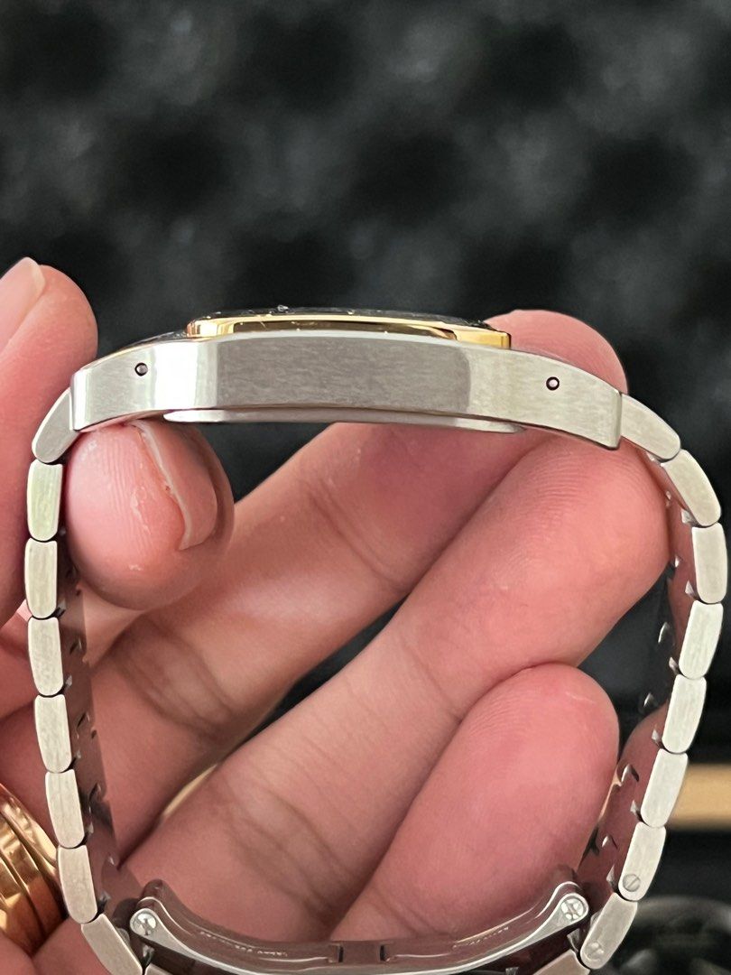 Cartier Santos Galbee XL 2823 Half Gold Two Tone