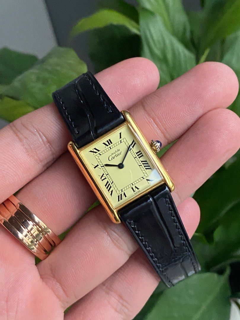 Cartier Tank Must de Cartier Roman Ivory