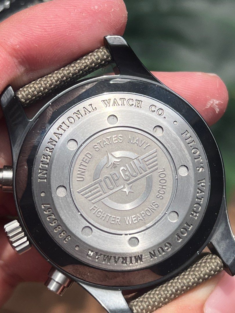 IW389002 Ceramic IWC Top Gun Miramar Pilot Flyback Chronograph 44.5mm