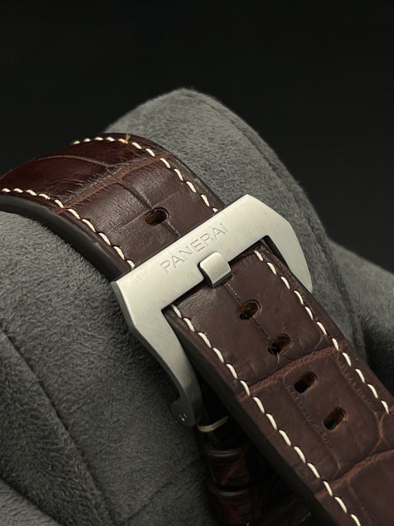 PAM00351 Panerai Luminor 1950 Titanium Tobacco dial automatic