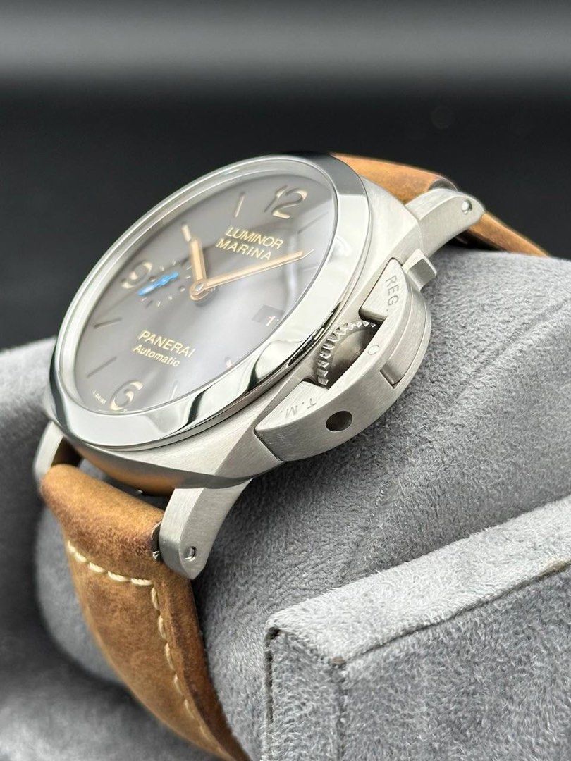 PAM01351 Panerai Luminor Titanium 1950 Automatic Tobacco Dial