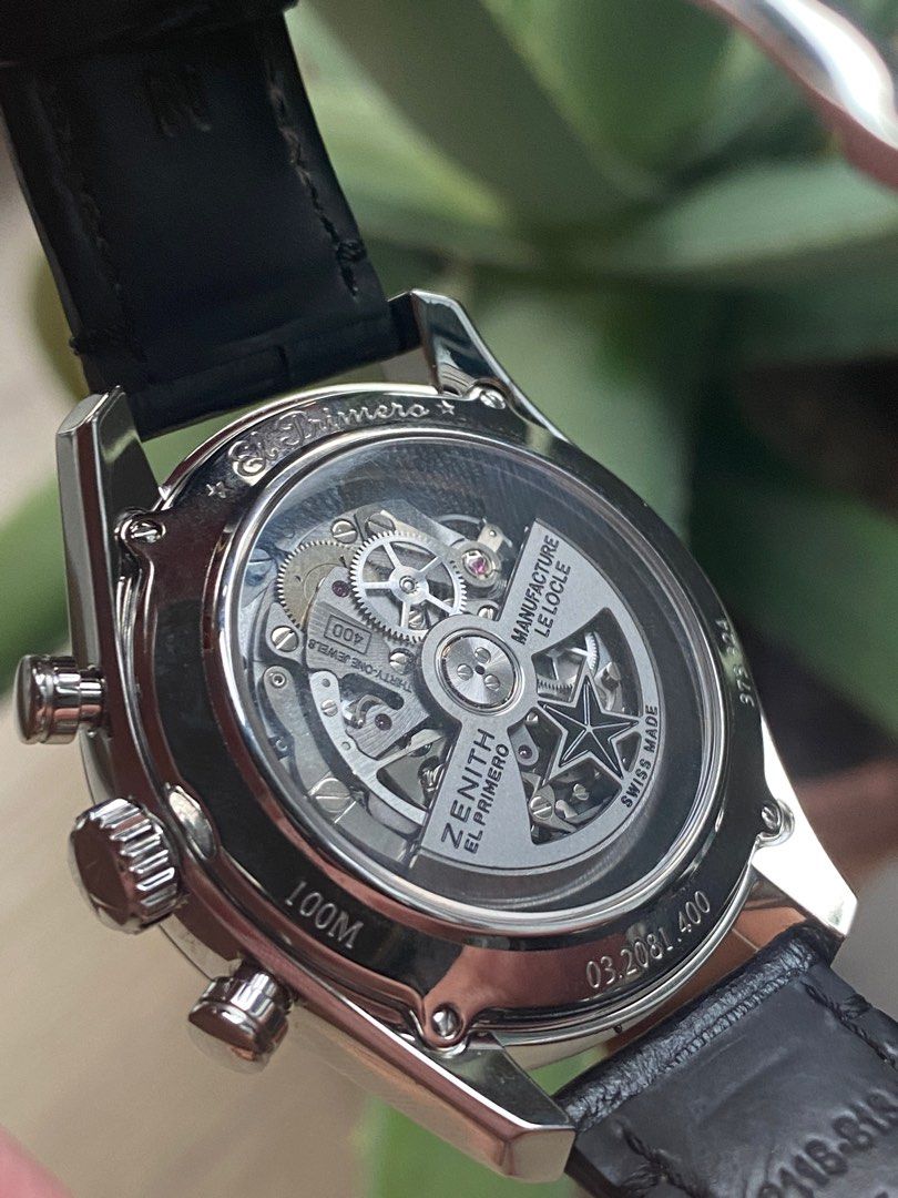 Zenith chronomaster Skeleton dial