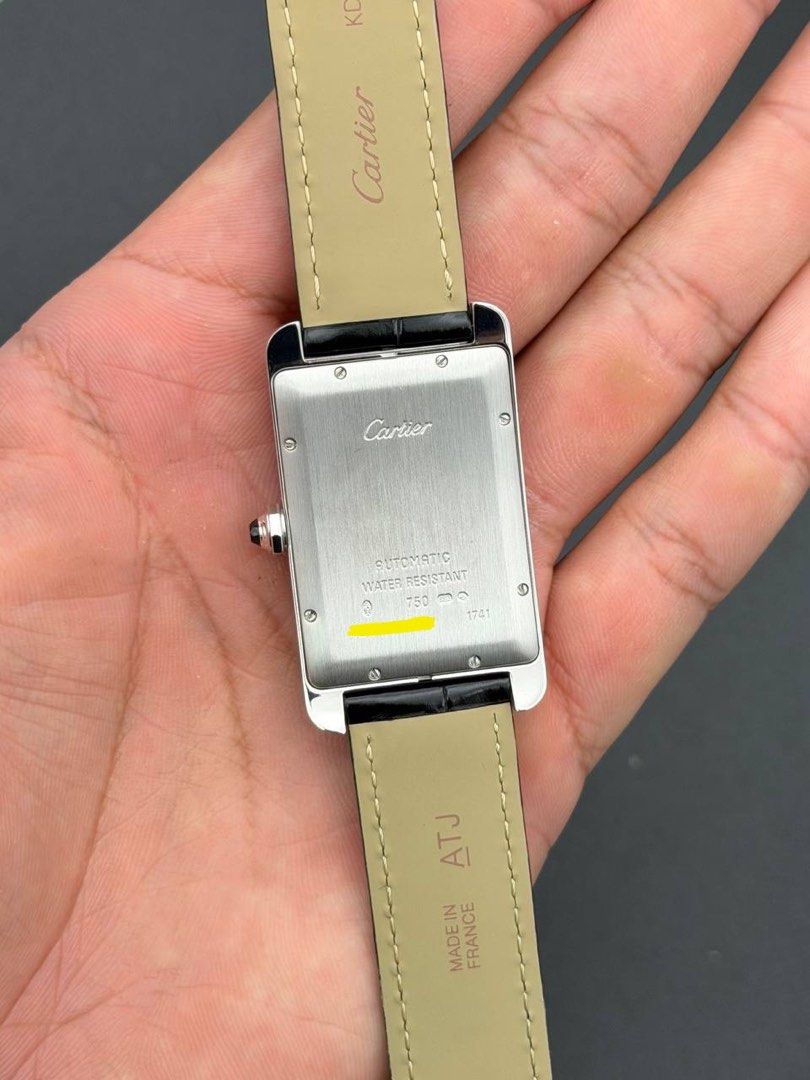 Cartier Tank Americaine Large ref. 1741 18k White Gold FULL SET MINT CONDITION W2603256