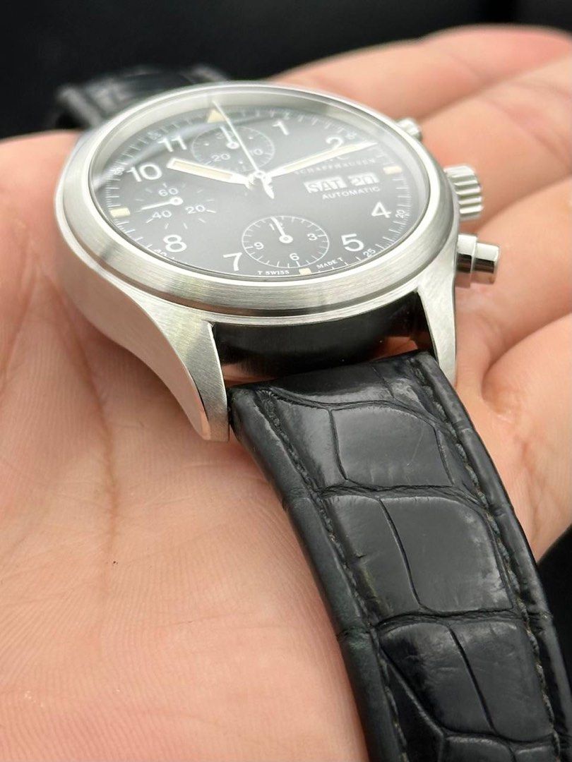 IWC Pilot Flieger Chronograph 3706 Excellent Condition Chrono IW3706 SERVICED / OVERHAULED