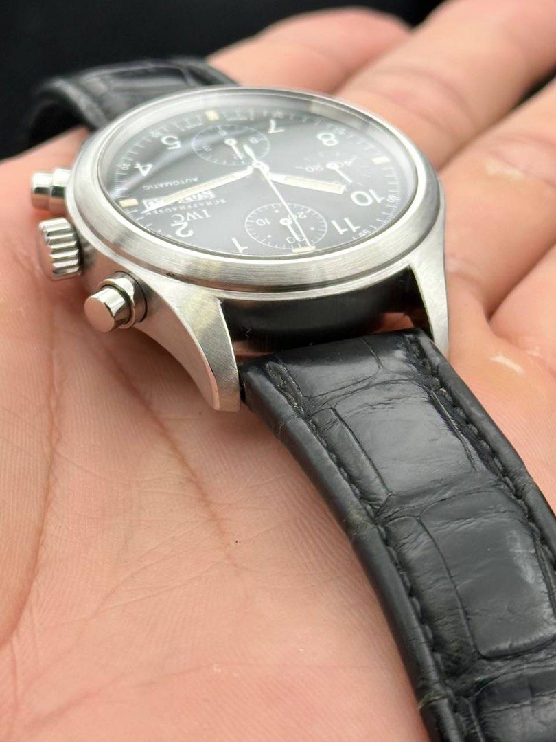 IWC Pilot Flieger Chronograph 3706 Excellent Condition Chrono IW3706 SERVICED / OVERHAULED