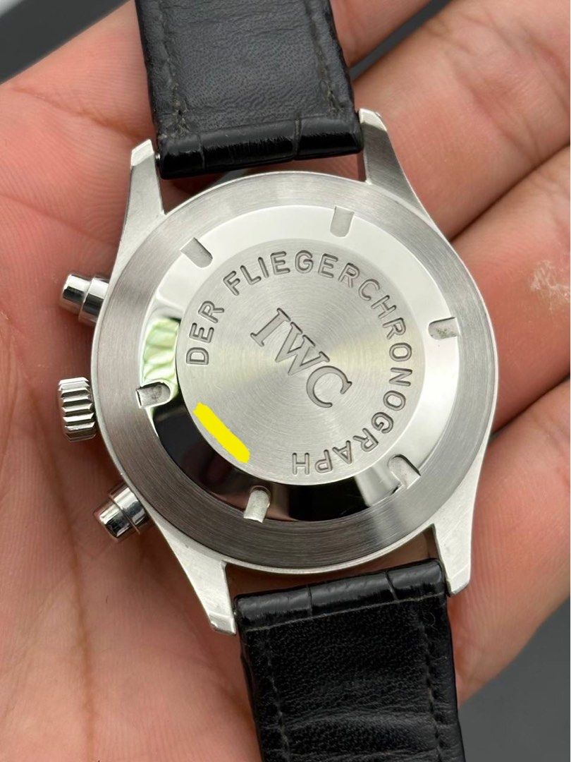 IWC Pilot Flieger Chronograph 3706 Excellent Condition Chrono IW3706 SERVICED / OVERHAULED