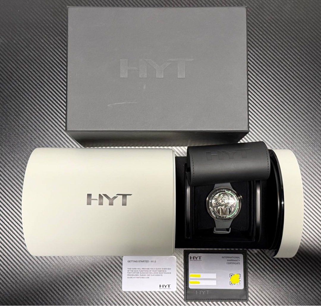 HYT H1.0 Black Fluid 2025 FULL SET Like New
