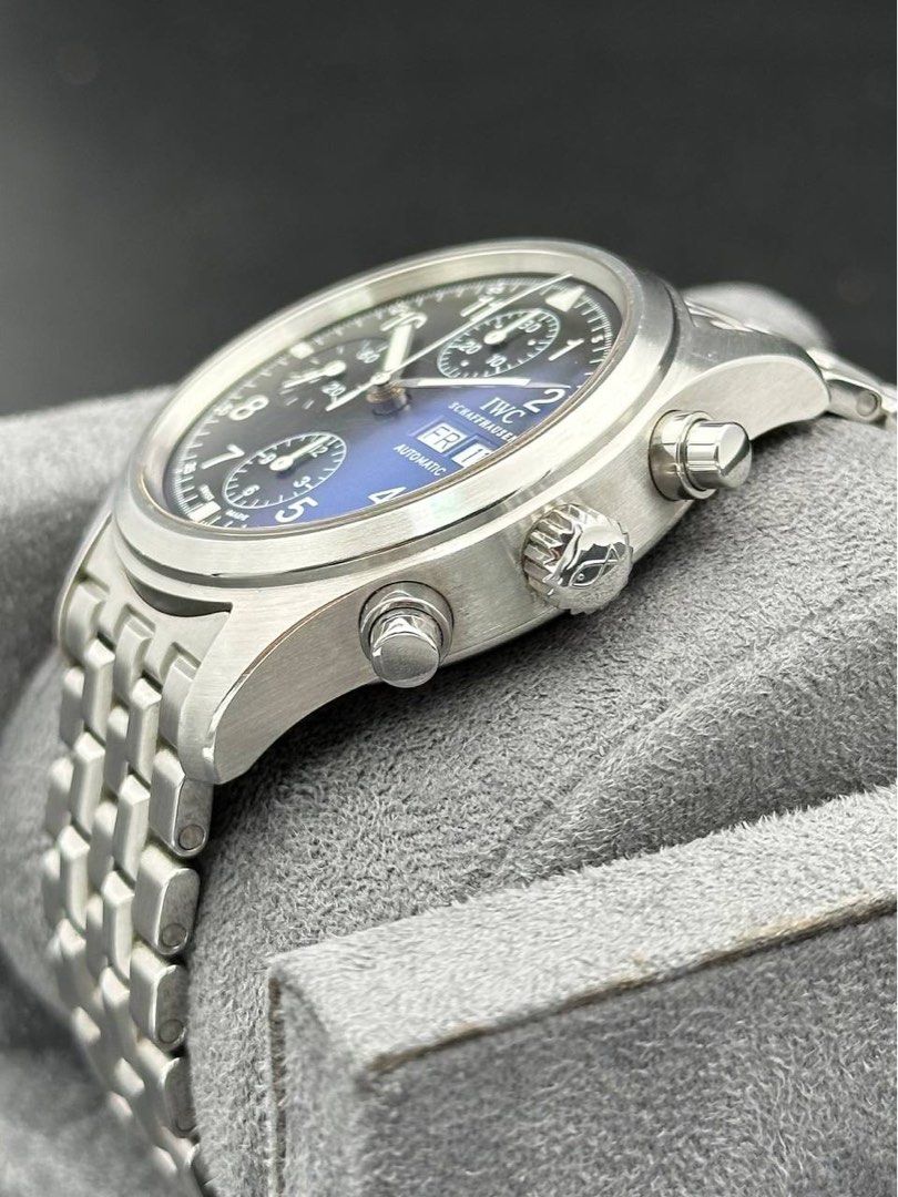 IWC Pilot Flieger Chronograph 3706 Excellent Condition Chrono Bracelet IW3706