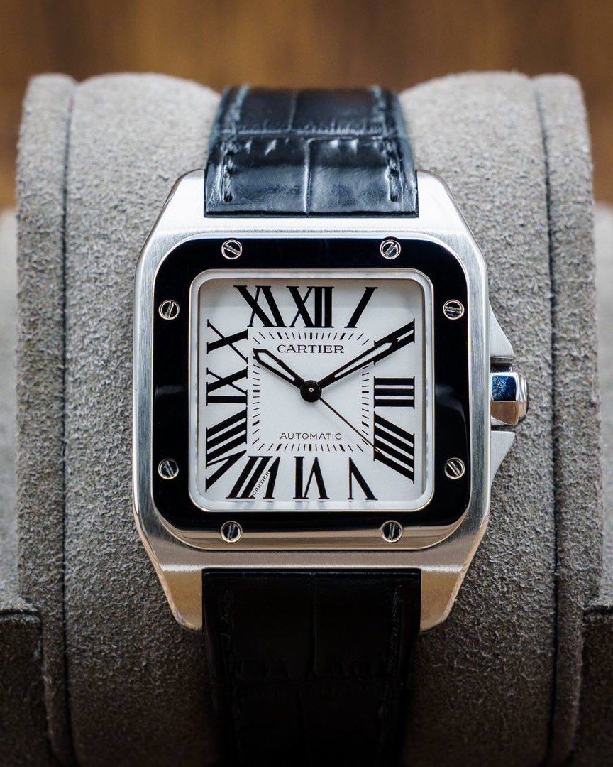 Cartier Santos 100 Medium 2878 W20106X8 (2013)