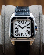 Cartier Santos 100 Medium 2878 W20106X8 (2013)