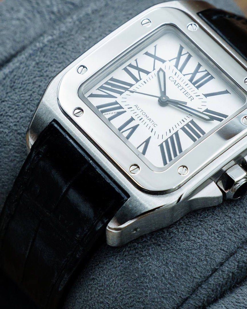 Cartier Santos 100 Medium 2878 W20106X8 (2013)