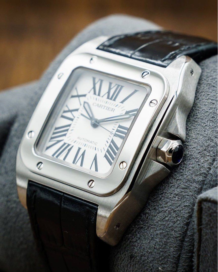 Cartier Santos 100 Medium 2878 W20106X8 (2013)