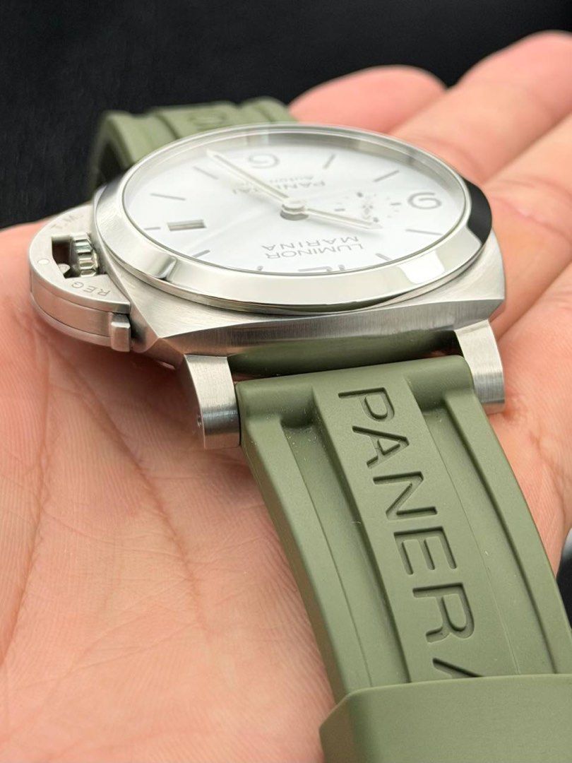 Panerai PAM01314 Luminor Marina 1950 44mm Automatic White Dial 2021 FULL SET Like New PAM1314