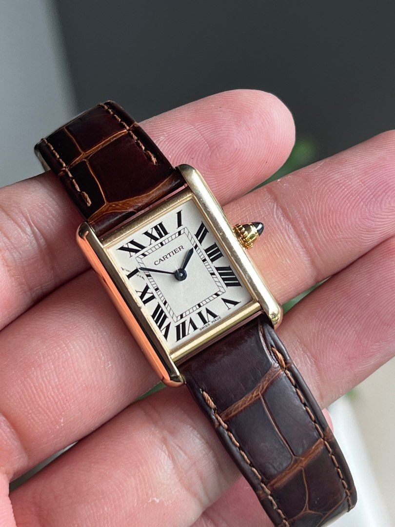 W1529856 Cartier Tank Louis Yellow Gold Quartz
