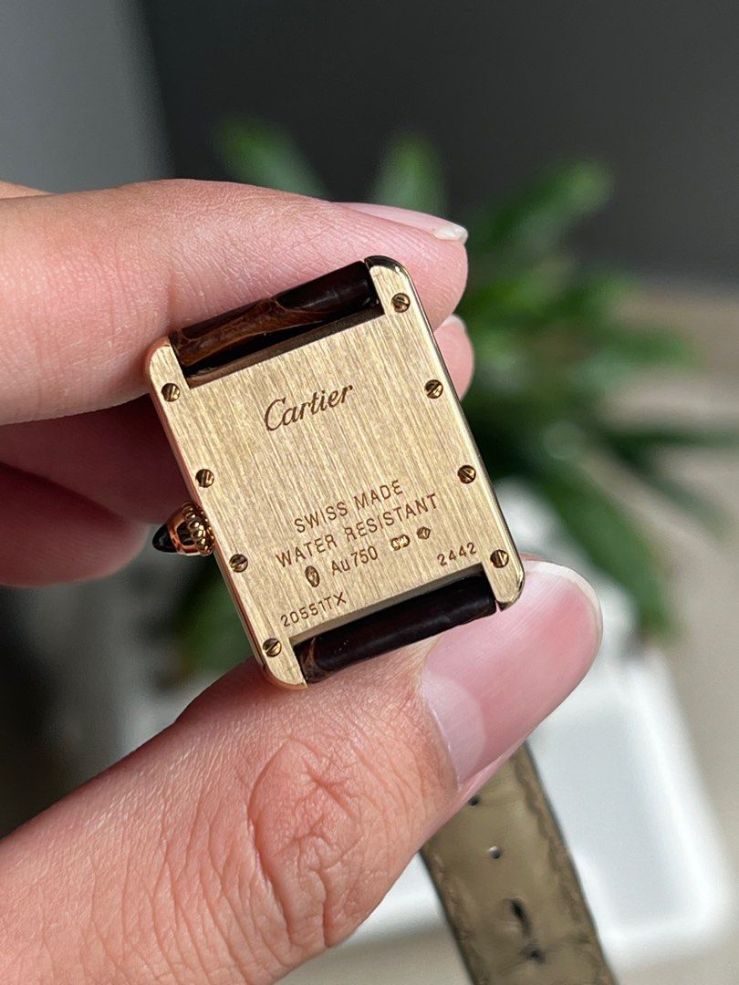 W1529856 Cartier Tank Louis Yellow Gold Quartz