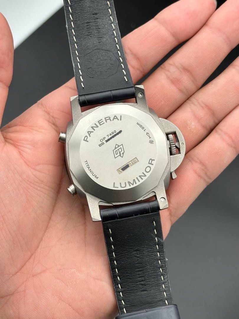 Panerai PAM01297 Luminor 1950 Chrono Flyback Zebra 44mm Limited Edition 2022 FULL SET Unworn Pam 1297