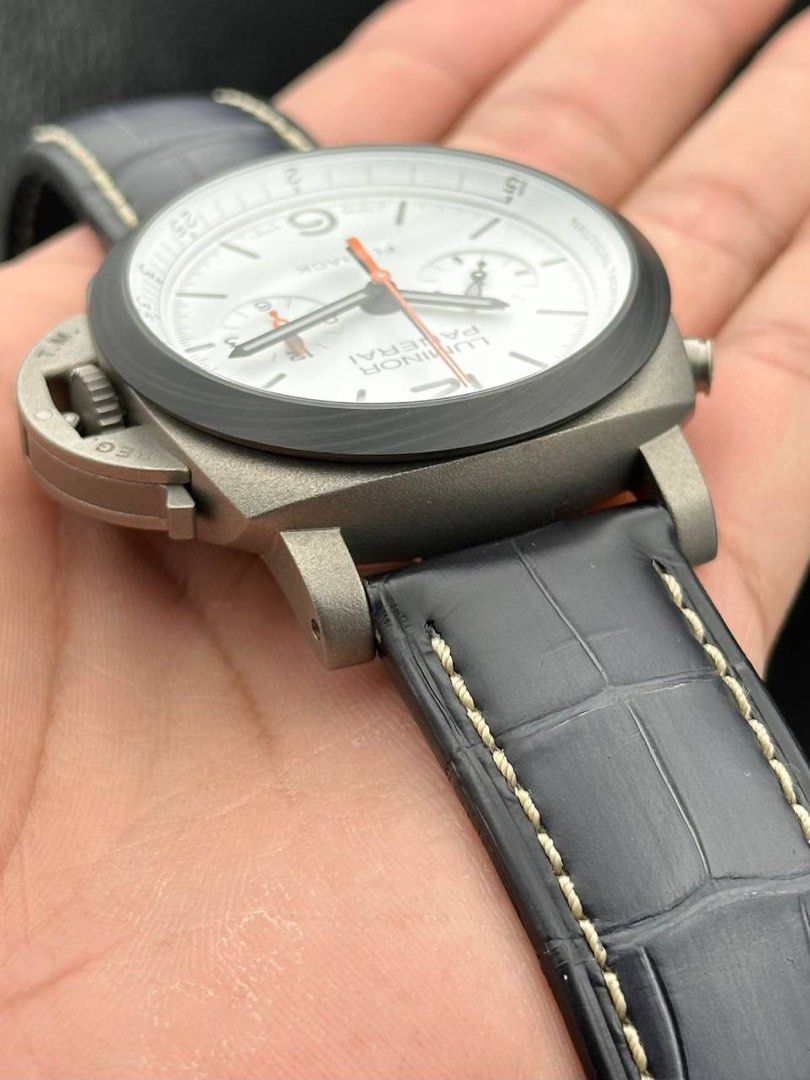 Panerai PAM01297 Luminor 1950 Chrono Flyback Zebra 44mm Limited Edition 2022 FULL SET Unworn Pam 1297