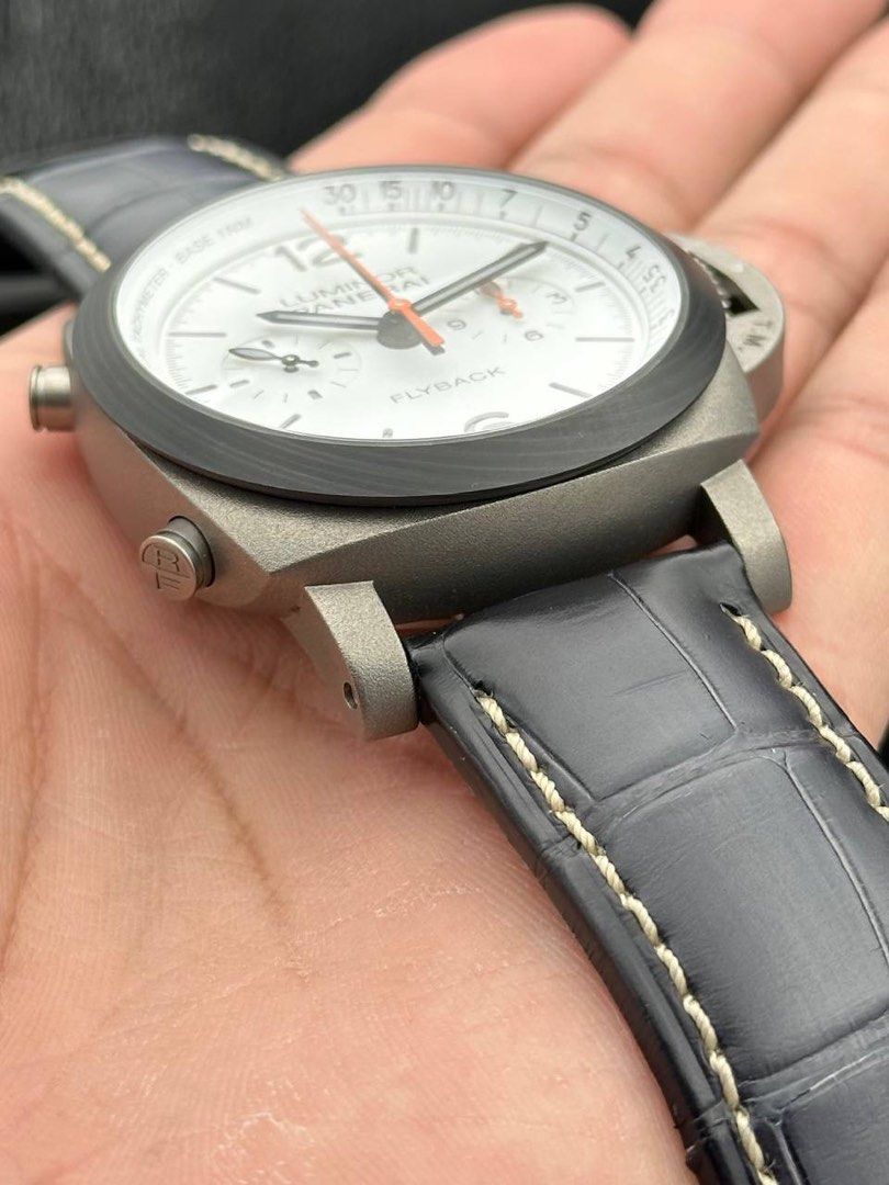 Panerai PAM01297 Luminor 1950 Chrono Flyback Zebra 44mm Limited Edition 2022 FULL SET Unworn Pam 1297